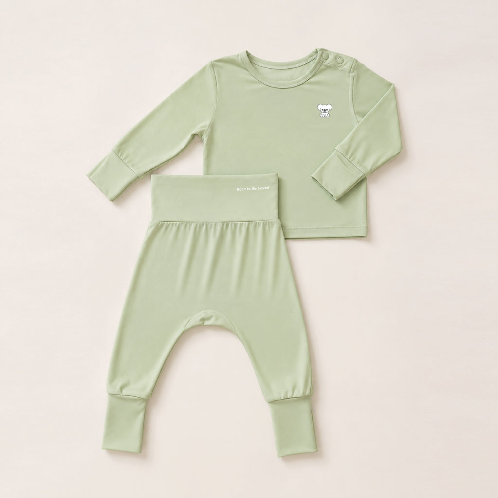 [Richell & Boey Group Buy] BUY 2 FREE 1  NEW PiiJAYS AirSoft Baby Sleep Wear Set