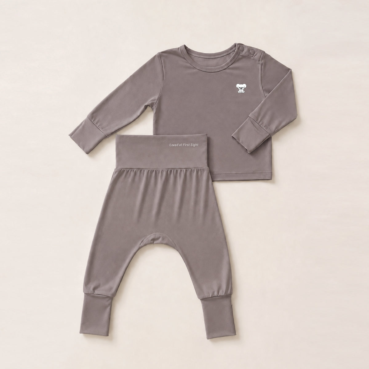 NEW PiiJAYS AirSoft Baby Sleep Wear Set - Warm Oat