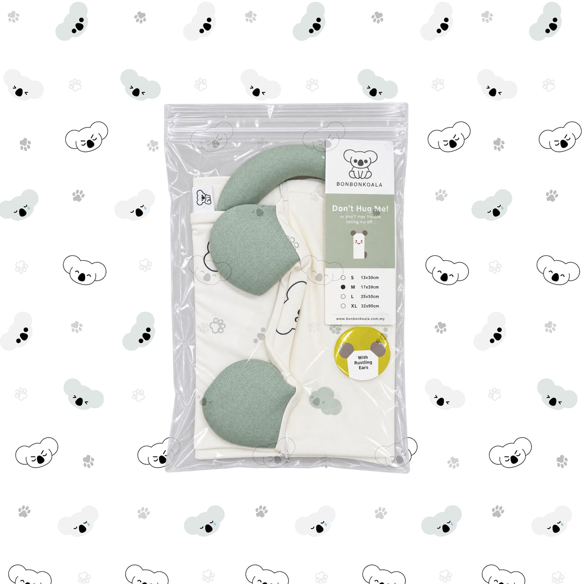 HugHug Pillow Cover - Koala Calm Sage