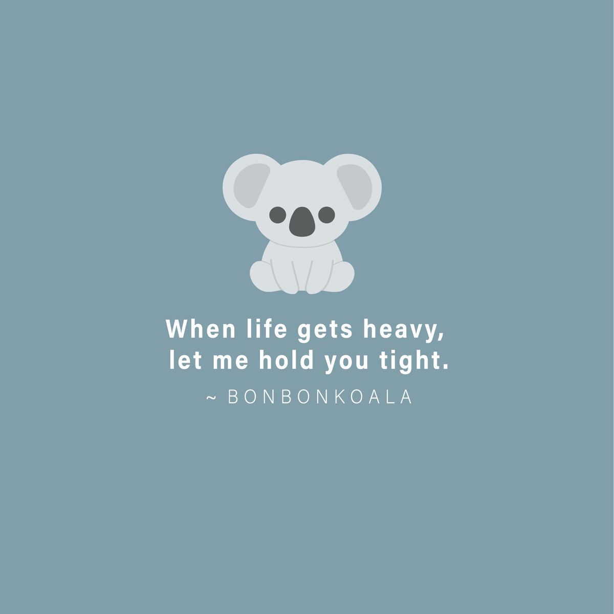 PREORDER NEW HugHug Pillow (Extra Large) Koala Moon Blue 32x90cm (ETA mid of Nov)