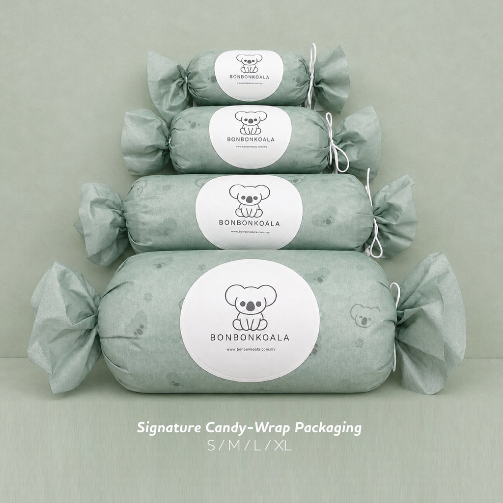 PREORDER NEW HugHug Pillow (Small) Koala Calm Sage 13x30cm (ETA end of Nov)