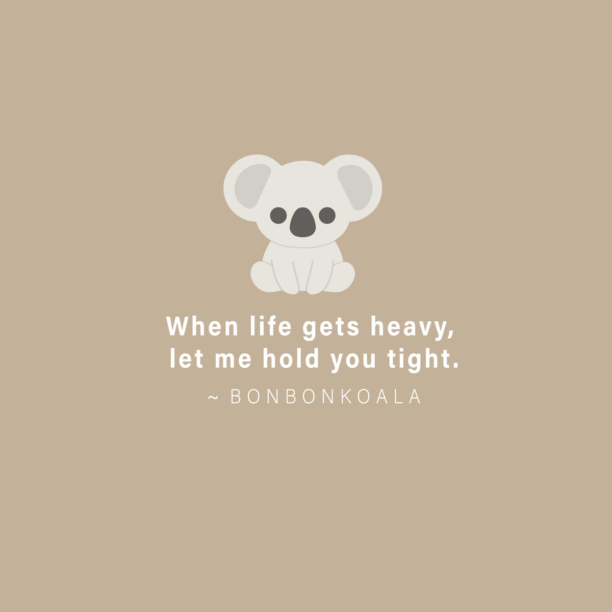 [Richell & Boey Group Buy] HugHug Pillow Koala Cozy Taupe