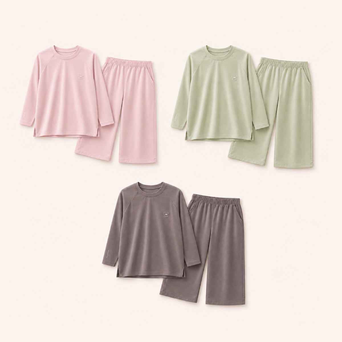 [Richell & Boey Group Buy] BUY 2 FREE 1 NEW PiiJAYS AirSoft Kids Sleep Wear Set