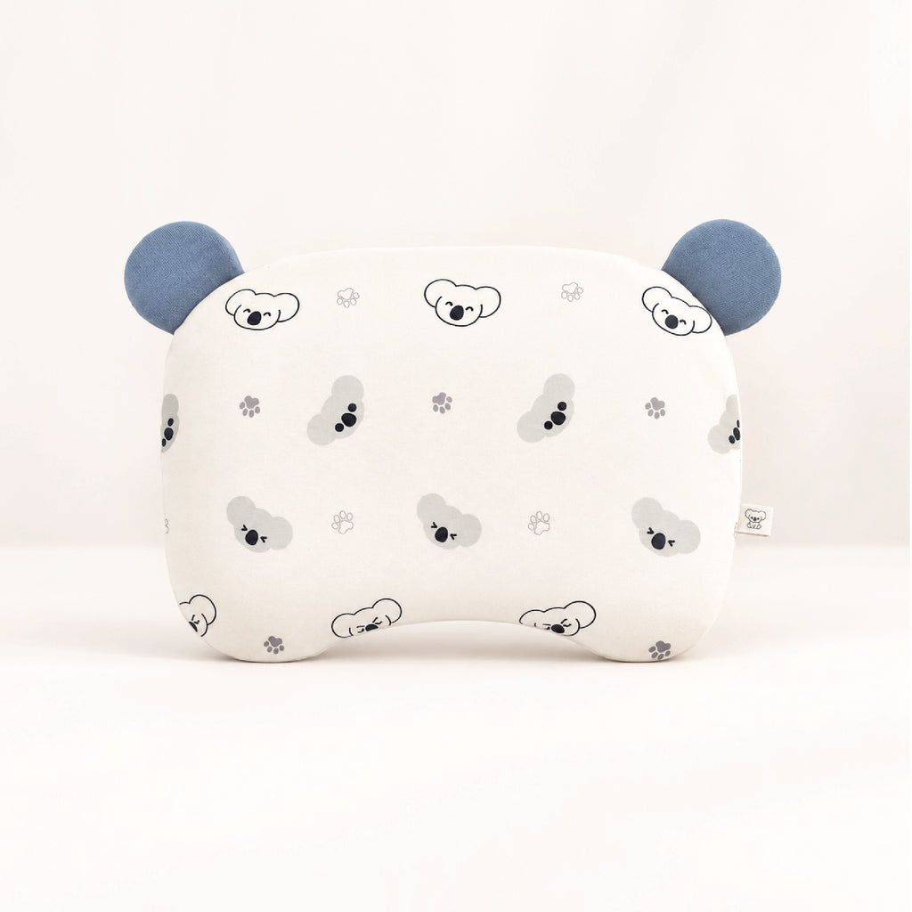 NEW SoftNest Sorona Newborn Head Support Pillow - Koala Moon Blue