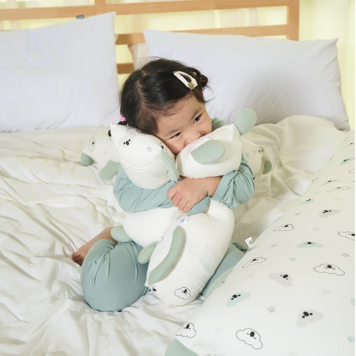 [Richell & Boey Group Buy] HugHug Pillow Koala Calm Sage