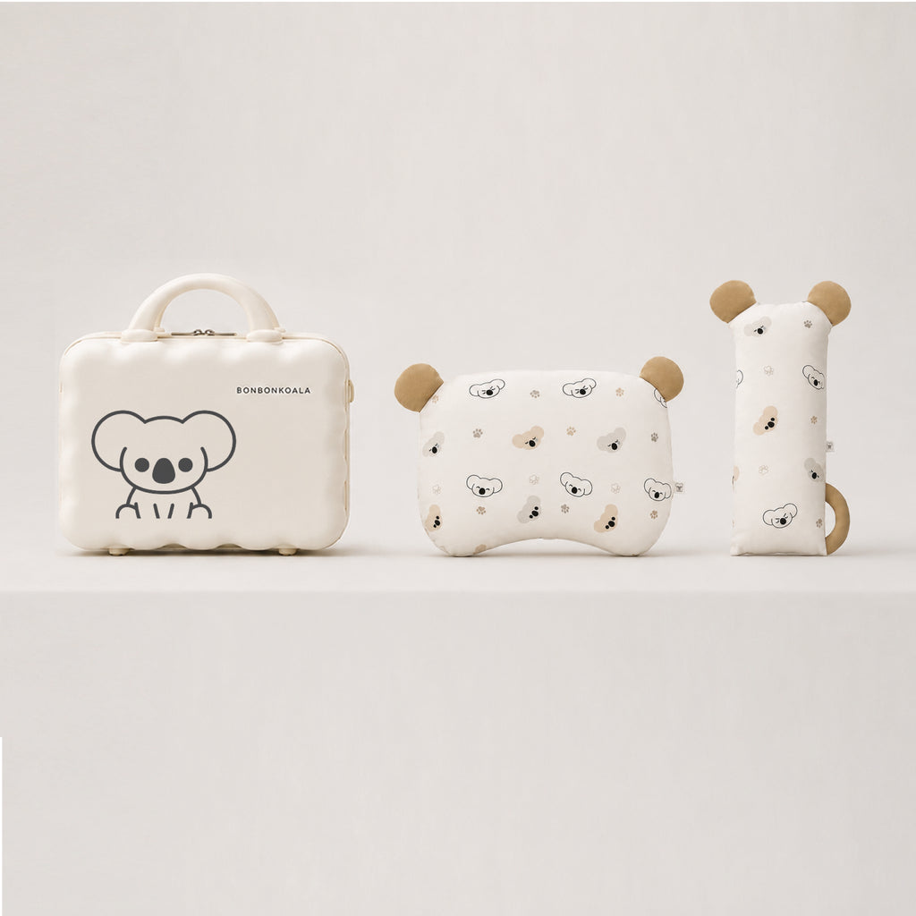 NEW SoftNest Newborn Sleep & Hug Gift Set - Koala Cozy Taupe