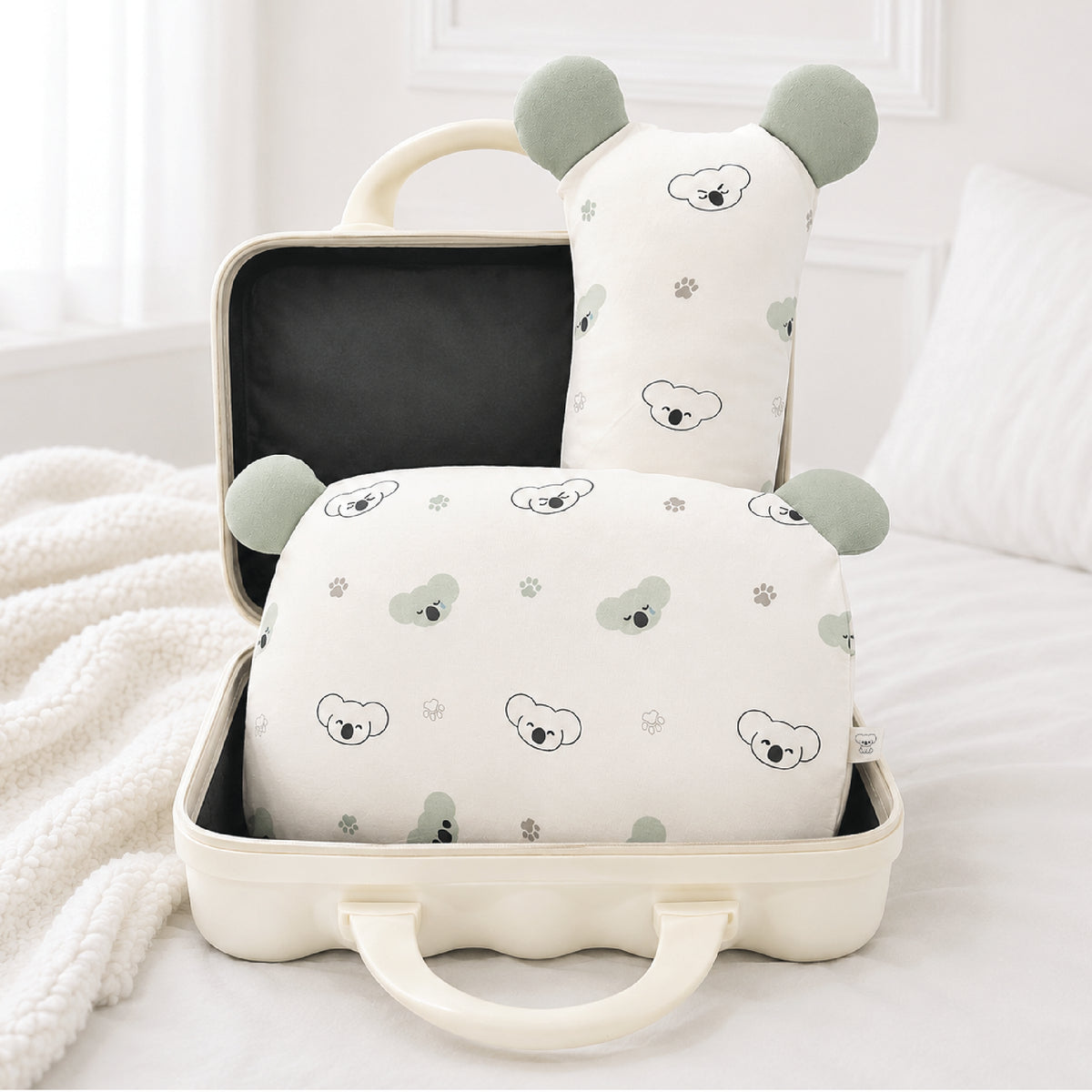 NEW SoftNest Newborn Sleep & Hug Gift Set - Koala Calm Sage