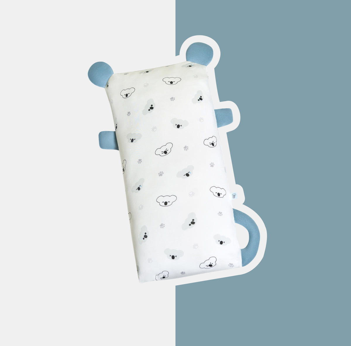 NEW HugHug Pillow (Large) Koala Moon Blue (27x50cm)