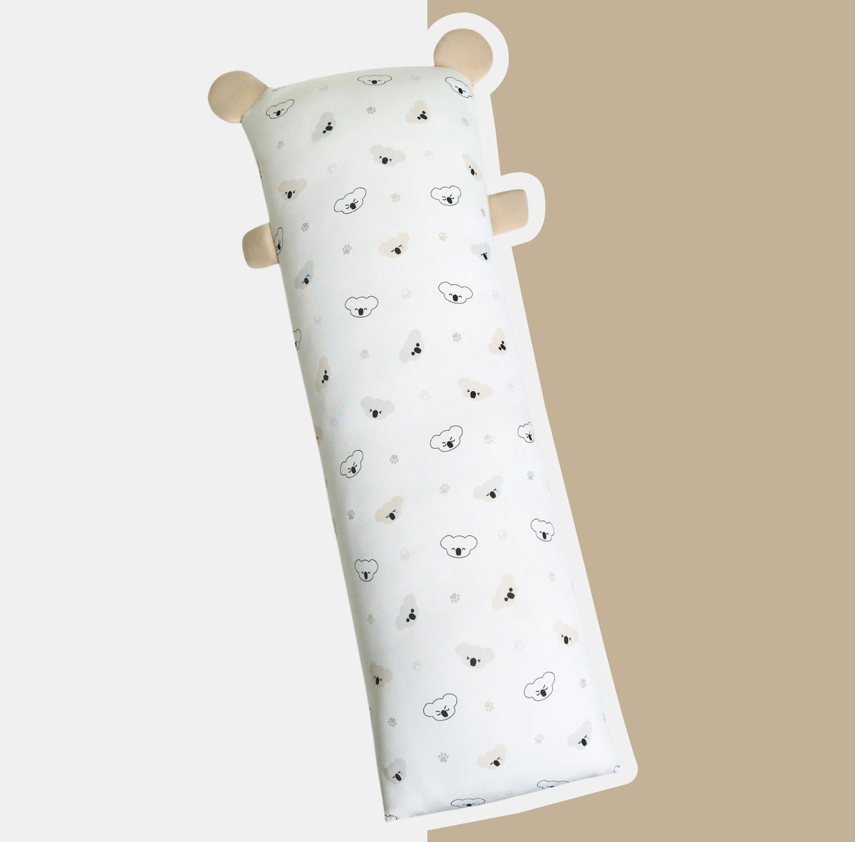 PREODER NEW HugHug Pillow (Extra Large) Koala Cozy Taupe 32x90cm (ETA mid of Nov)